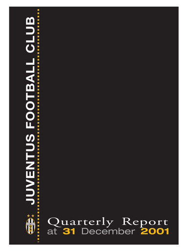 Thumbnail Juventus Turin
 Quarterly Report 2001-q2