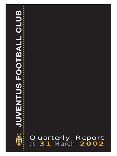 Thumbnail Juventus Turin
 Quarterly Report 2002-q3