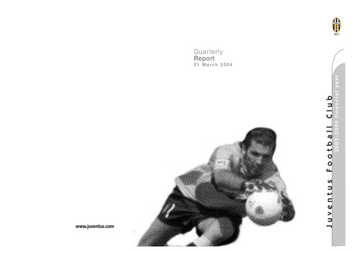 Thumbnail Juventus Turin
 Quarterly Report 2004-q3