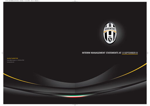 Thumbnail Juventus Turin
 Quarterly Report 2008-q1
