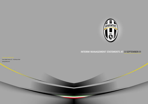 Thumbnail Juventus Turin
 Quarterly Report 2009-q1