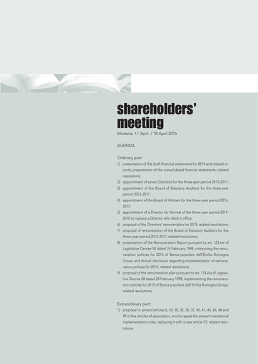 Thumbnail BPER Banca Annual Report 2014