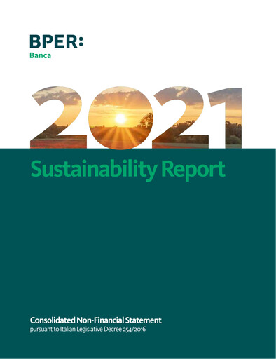 Thumbnail BPER Banca Sustainability Report 2021