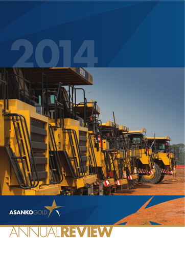 Thumbnail Galiano Gold Annual Report 2014