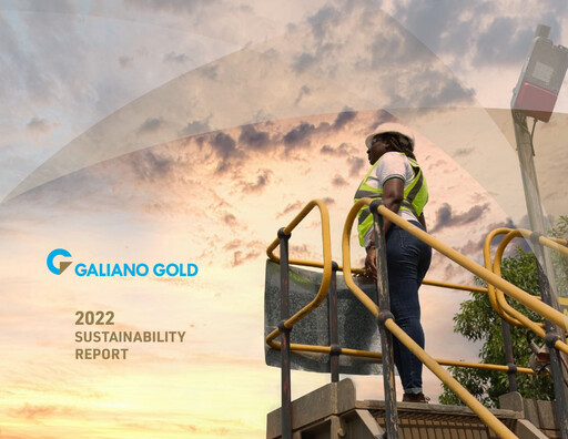 Miniature Galiano Gold Rapport de durabilité 2022