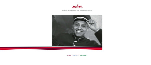 Vorschaubild Marriott International Jahresbericht 2008