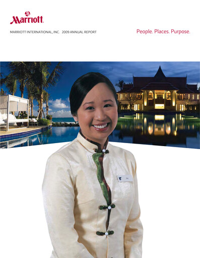 Vorschaubild Marriott International Jahresbericht 2009