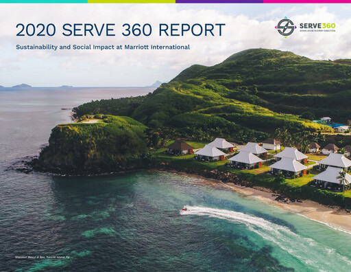 Thumbnail Marriott International Sustainability Report 2019