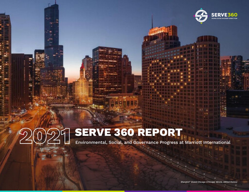 Thumbnail Marriott International Sustainability Report 2020