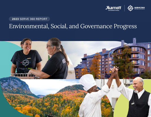 Thumbnail Marriott International Sustainability Report 2022