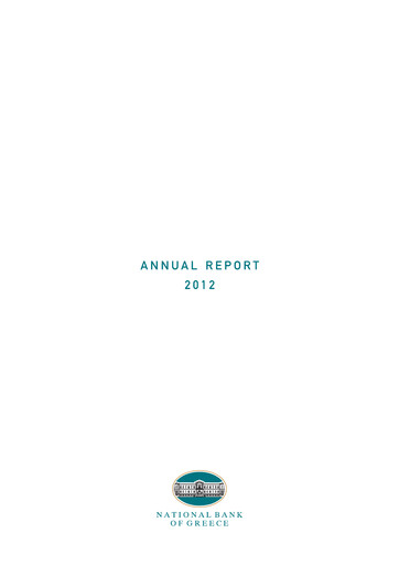 Thumbnail National Bank of Greece Annual Report 2012