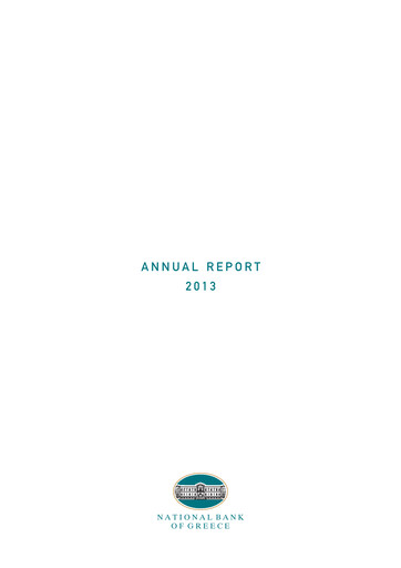 Thumbnail National Bank of Greece Annual Report 2013