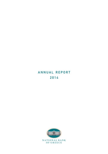 Thumbnail National Bank of Greece Annual Report 2014