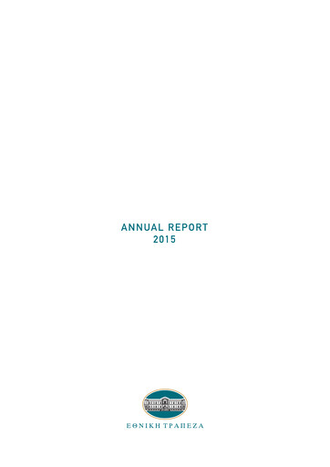 Thumbnail National Bank of Greece Annual Report 2015