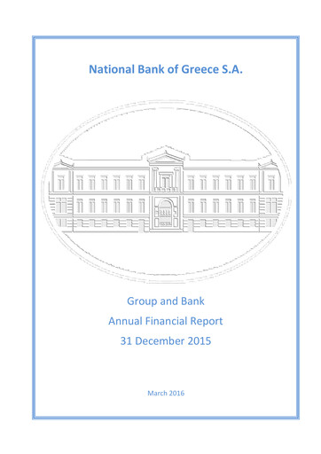 Thumbnail National Bank of Greece Financial Statement 2015
