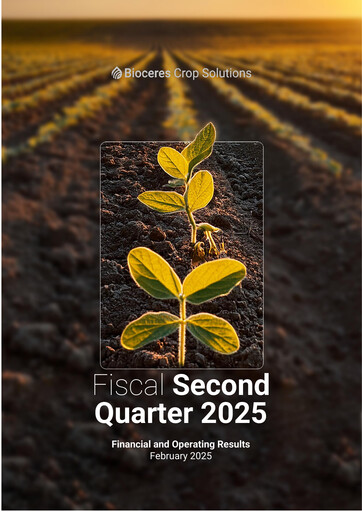 Thumbnail Bioceres Crop Solutions
 Quarterly Report fy2025-q2