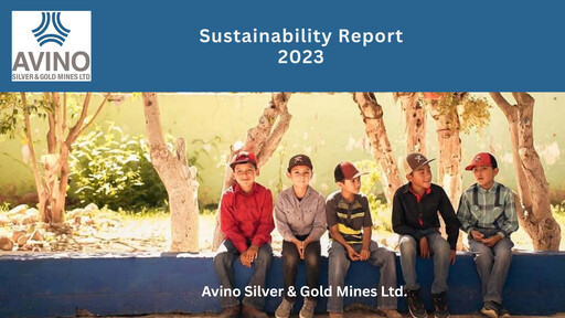 Vorschaubild Avino Silver & Gold Mines
 Nachhaltigkeitsbericht 2023