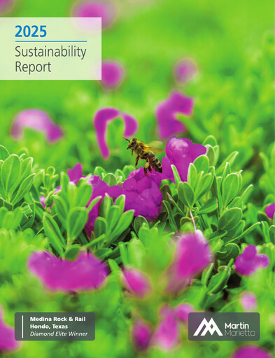Thumbnail Martin Marietta Materials Sustainability Report 2025
