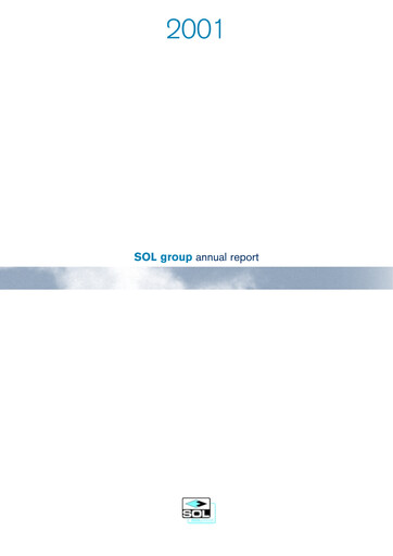 Thumbnail SOL S.p.A. Annual Report 2001