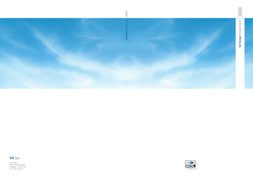 Thumbnail SOL S.p.A. Annual Report 2004