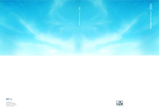 Thumbnail SOL S.p.A. Annual Report 2005