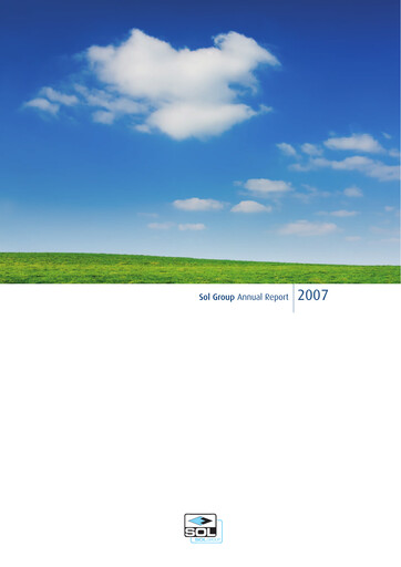 Thumbnail SOL S.p.A. Annual Report 2007