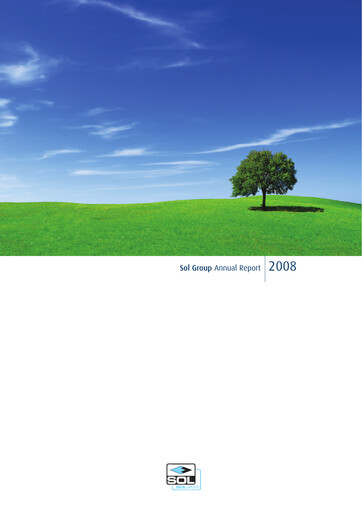 Thumbnail SOL S.p.A. Annual Report 2008
