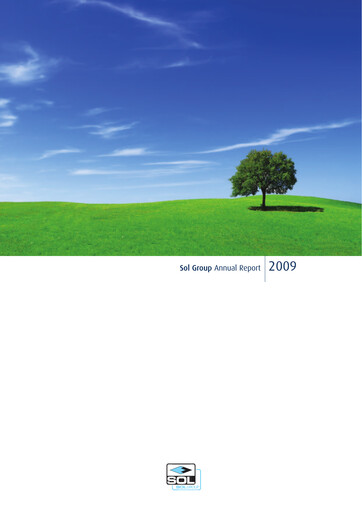Thumbnail SOL S.p.A. Annual Report 2009