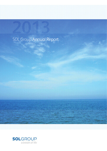 Thumbnail SOL S.p.A. Annual Report 2013