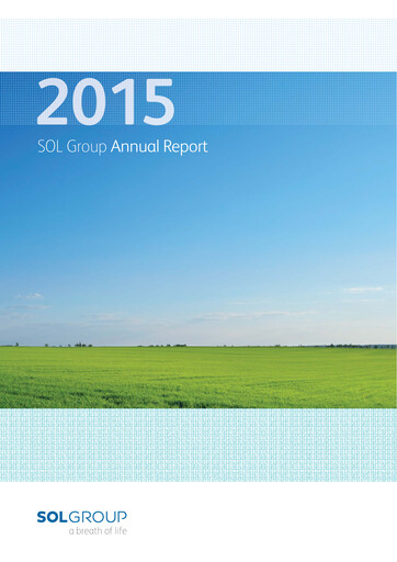 Thumbnail SOL S.p.A. Annual Report 2015