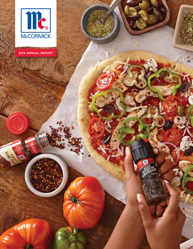 Vorschaubild McCormick & Company
 Jahresbericht 2014