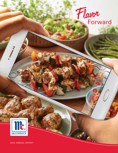 Vorschaubild McCormick & Company
 Jahresbericht 2015