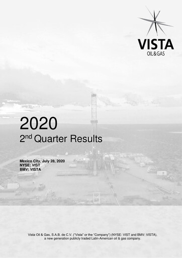 Thumbnail Vista Energy Quarterly Report 2020-q2