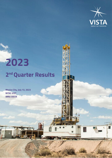 Thumbnail Vista Energy Quarterly Report 2023-q2