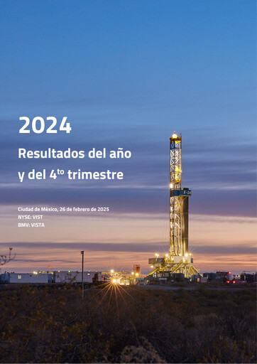 Thumbnail Vista Energy Quarterly Report 2024-q4
