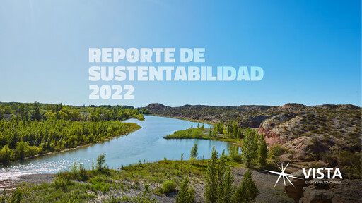 Thumbnail Vista Energy Sustainability Report 2022