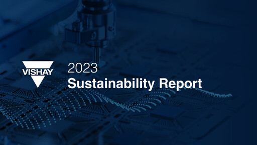 Thumbnail Vishay Intertechnology
 Sustainability Report 2023