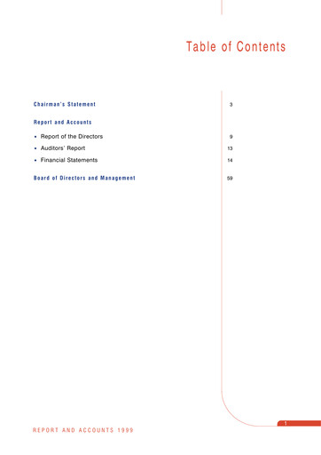 Thumbnail Eurobank Ergasias Services and Holdings Annual Report 1999