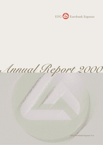 Thumbnail Eurobank Ergasias Services and Holdings Annual Report 2000