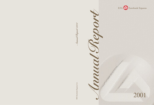 Thumbnail Eurobank Ergasias Services and Holdings Annual Report 2001