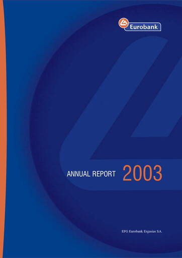 Thumbnail Eurobank Ergasias Services and Holdings Annual Report 2003