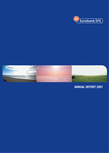 Thumbnail Eurobank Ergasias Services and Holdings Annual Report 2007