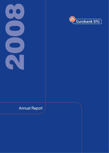 Thumbnail Eurobank Ergasias Services and Holdings Annual Report 2008