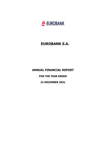 Thumbnail Eurobank Ergasias Services and Holdings Financial Statement 2021
