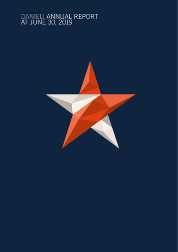 Miniature Danieli & C. Officine Meccaniche Rapport annuel 2019