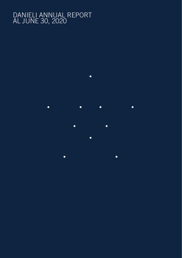 Miniature Danieli & C. Officine Meccaniche Rapport annuel 2020