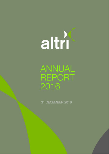 Vorschaubild Altri Jahresbericht 2016