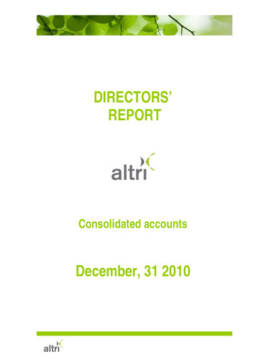 Vorschaubild Altri Finanzmitteilung 2010