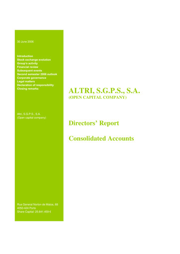 Thumbnail Altri Half-year Report 2006-h1