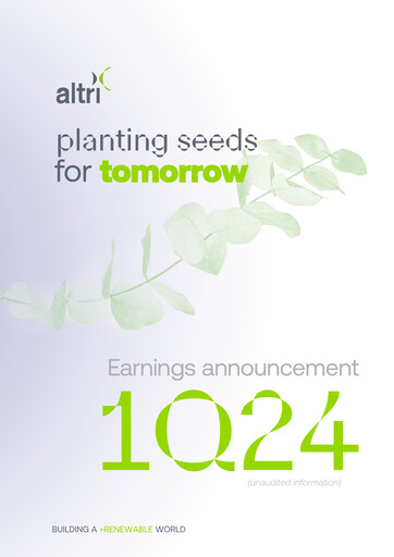 Thumbnail Altri Quarterly Report 2024-q1